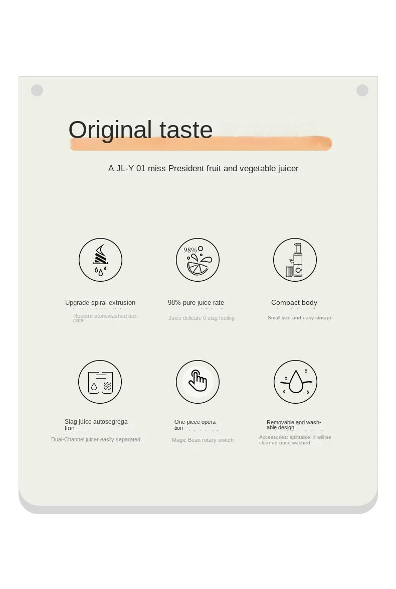 VacuSip Slow Juicer Pro