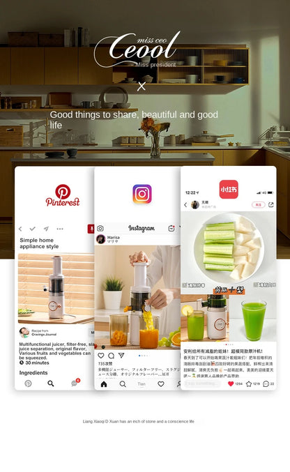 VacuSip Slow Juicer Pro