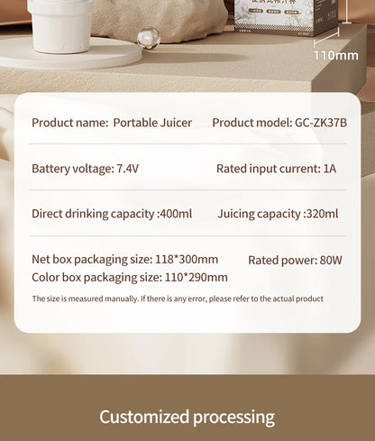 VacuSip Mini Juicer Cup